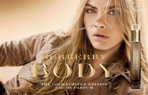 Burberry gold limited edition perfume